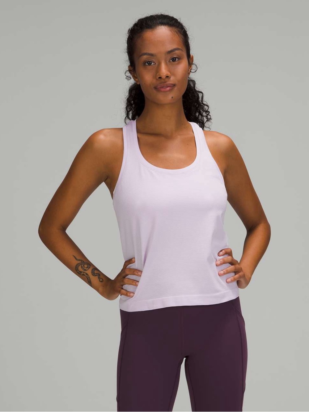 Lululemon Lavender Dew Swiftly Tech Seamless Racerback Tank 2.0 *Race Length